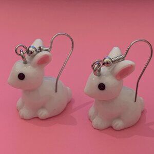 Bunny Earring, Easter Bunny, Easter Earring, Gift Idea, Rabbit Earring, Rabbit